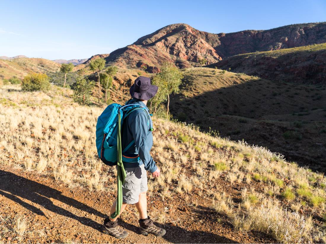 The Larapinta Trail is Australia's most popular desert walking experience |  <i>Luke Tscharke</i>