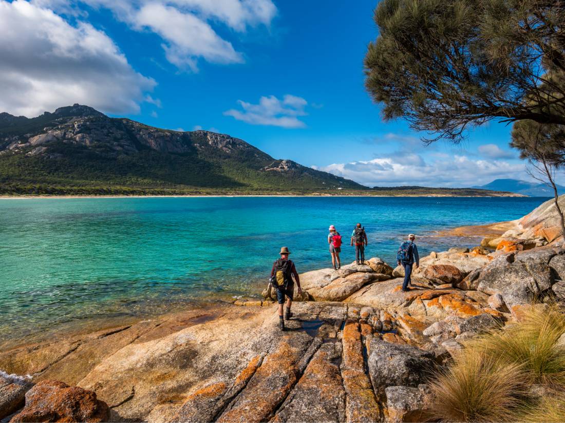 Hiking the stunning Flinders Island coastline |  <i>Lachlan Gardiner</i>