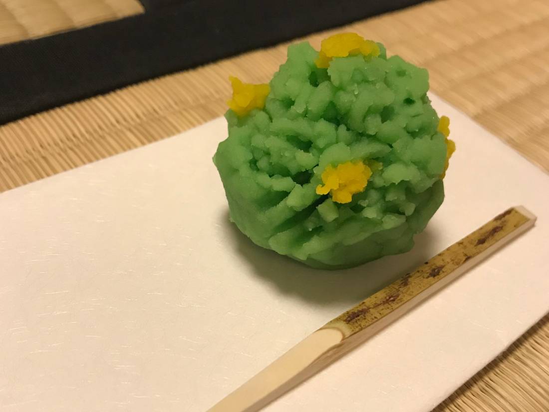 Japanese wagashi, often served with green tea, anko and fruit. |  <i>Ben Groundwater</i>