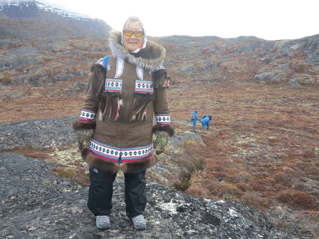 Local Inuit woman |  <i>Fiona Winhdon</i>