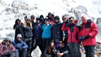 Group on our Everest Base Camp trek |  <i>Luciana Liberoff</i>