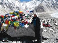 Experiencing the thrill of arriving at Everest Base camp, Nepal |  <i>Amanda Fletcher</i>