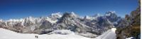 Panorama from Mera Peak |  <i>Henrik Lovendahl</i>